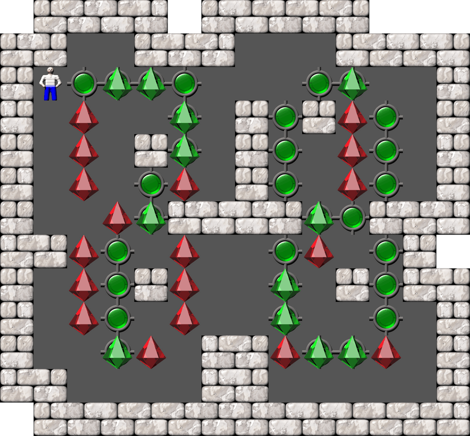 Sokoban Monry Collection level 336